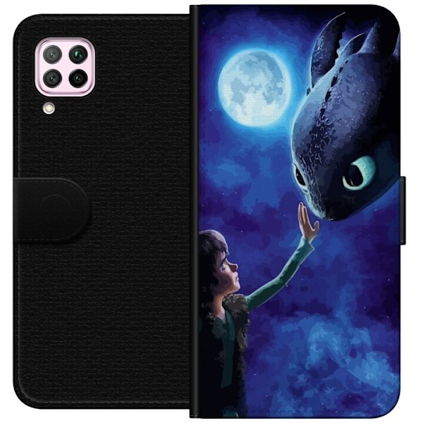 Huawei P40 lite Tegnebogsetui Dragetræneren