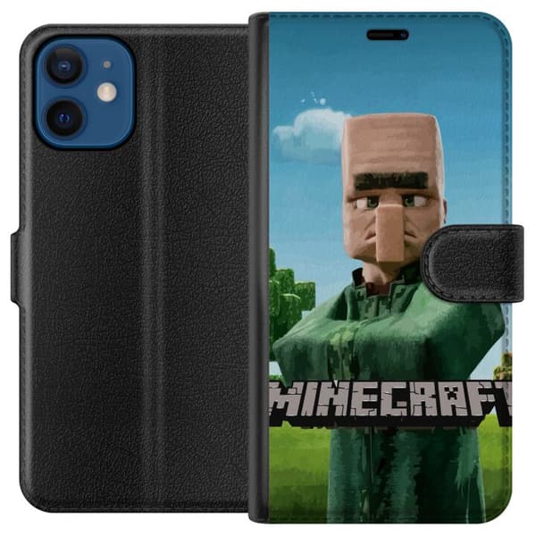 Kompatibel Tegnebogsetui til Apple iPhone 12 mini A Minecraft Movie