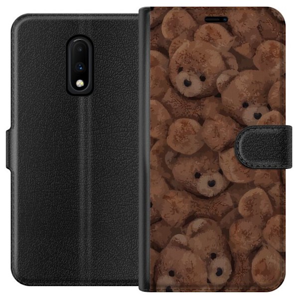 OnePlus 7 Tegnebogsetui Teddy