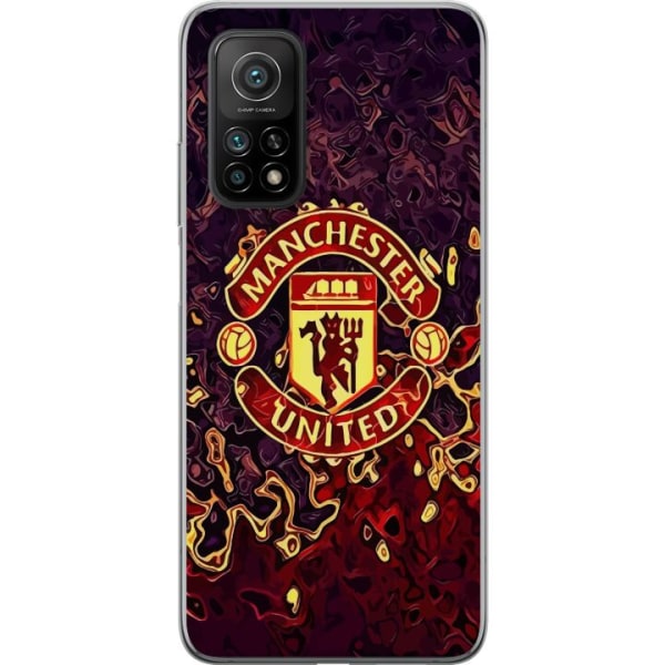 Xiaomi Mi 10T 5G Gennemsigtig cover Manchester United