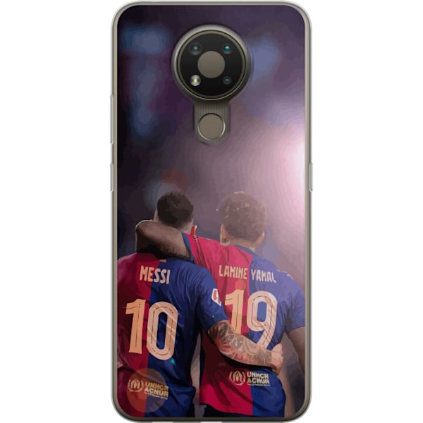 Nokia 3.4 Läpinäkyvä kuori Lamine Yamal VS Messi