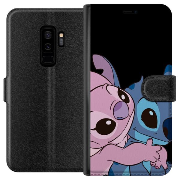 Kompatibel Tegnebogsetui til Samsung Galaxy S9+ Lilo & Stitch