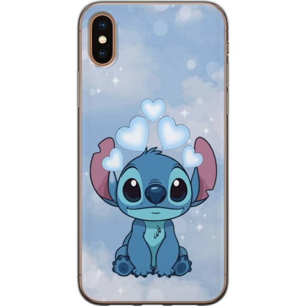 Apple iPhone XS Max Gennemsigtig cover Stitch Hoppende Glæde