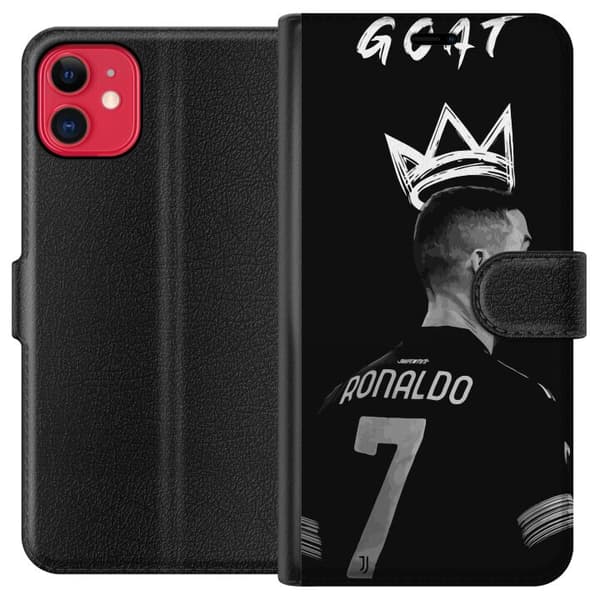 Kompatibel Tegnebogsetui til Apple iPhone 11 Cristiano Ronaldo