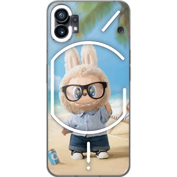 Nothing Phone (1) Läpinäkyvä kuori Labubu Tummat Unelmat