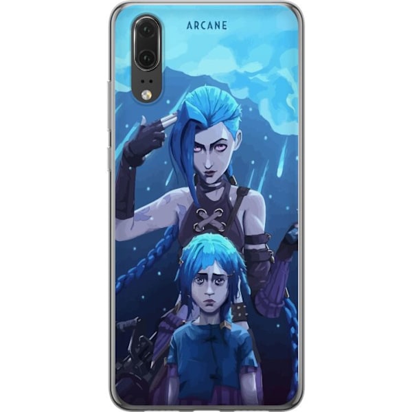 Huawei P20 Genomskinligt Skal Arcane, League of Legends