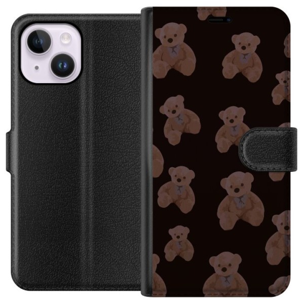 Apple iPhone 15 Plus Lommeboketui En bjørn flere bjørner