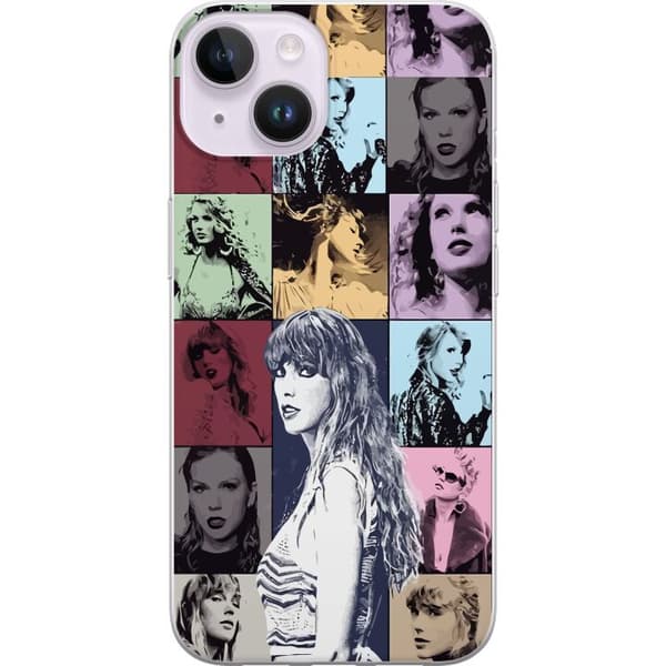 Kompatibelt Mobildeksel til Apple iPhone 14 Taylor Swift