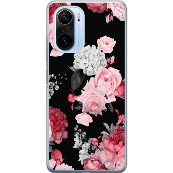 Xiaomi Mi 11i Gennemsigtig cover Blomster