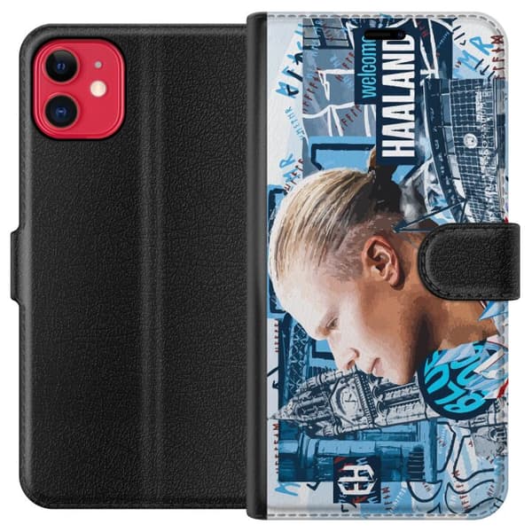 Kompatibel Tegnebogsetui til Apple iPhone 11 Erling Haaland