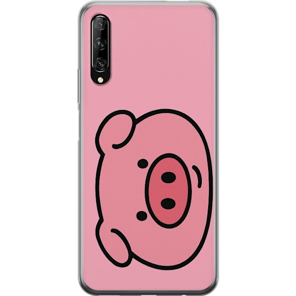 Huawei P smart Pro 2019 Läpinäkyvä kuori Kawaii Piggy