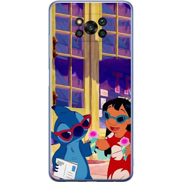 Xiaomi Poco X3 Pro Gennemsigtig cover lilo og stitch 2025