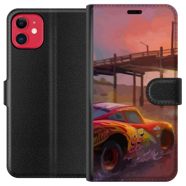 Kompatibelt Plånboksfodral till Apple iPhone 11 Blixten McQueen