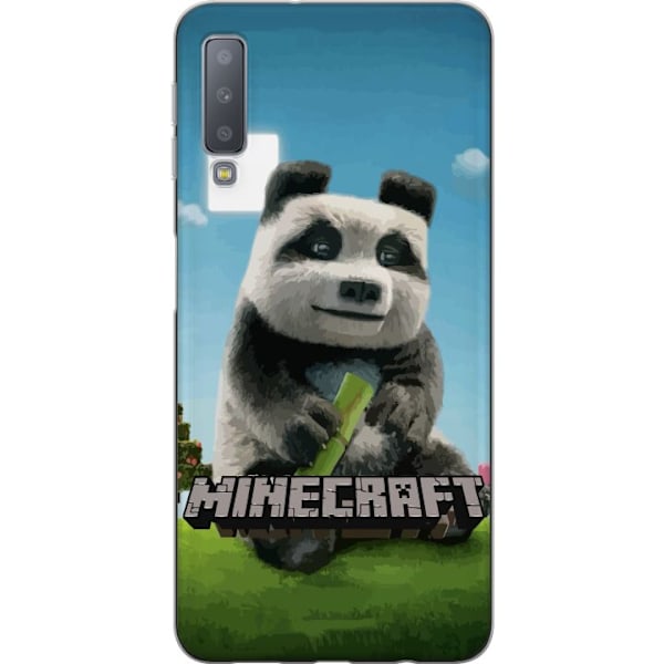 Samsung Galaxy A7 (2018) Gennemsigtig cover A Minecraft Movie