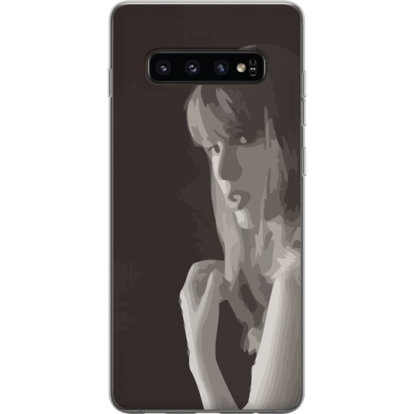 Samsung Galaxy S10 Gennemsigtig cover Taylor Swift