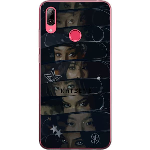 Kompatibelt Mobildeksel til Huawei Y7 (2019) KATSEYE svart