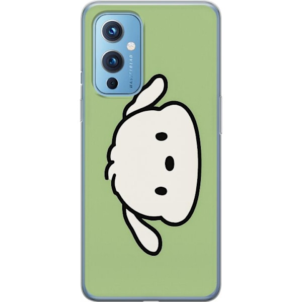 OnePlus 9 Läpinäkyvä kuori Snoopy Flip