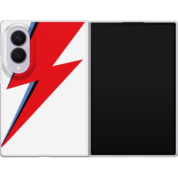 Kompatibelt Mobildeksel til Samsung Galaxy Z Fold8 Hvit-rødt lyn hvit