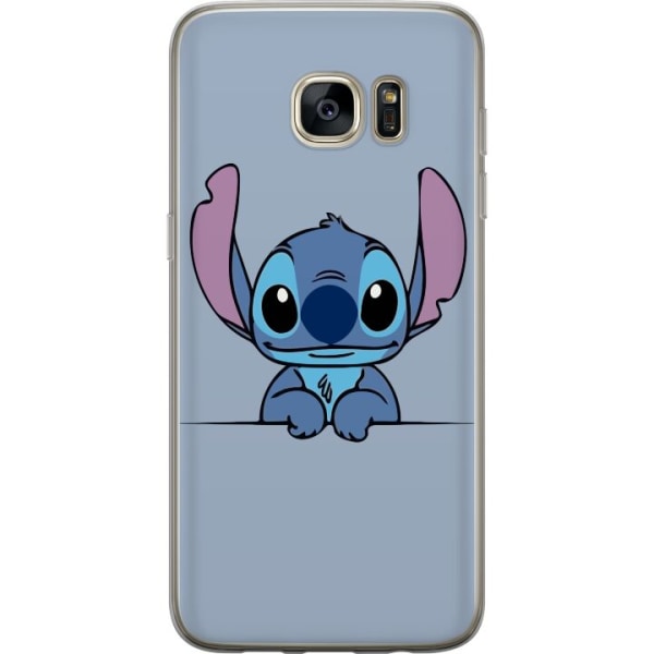 Samsung Galaxy S7 edge Genomskinligt Skal Lilo & Stitch