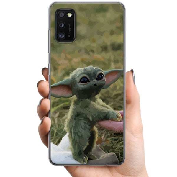 Samsung Galaxy A41 TPU Matkapuhelimen kuori Yoda