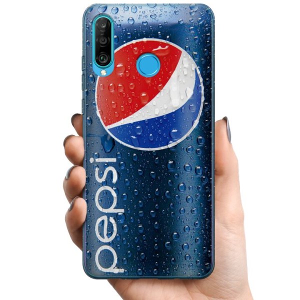 Huawei P30 lite TPU Mobilskal Pepsi