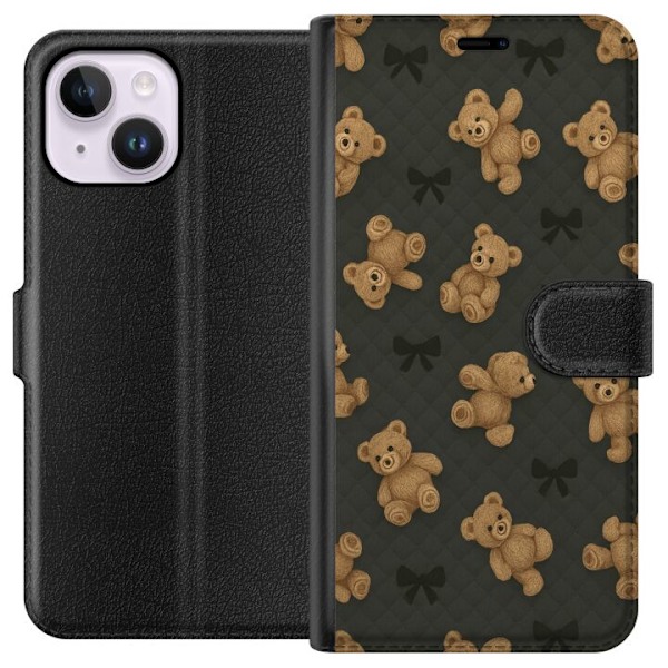 Apple iPhone 15 Plus Tegnebogsetui Teddy Knus