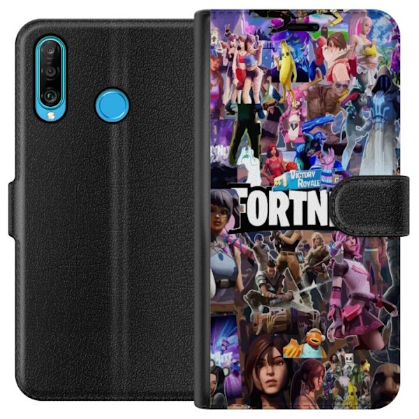 Huawei P30 lite Lompakkokotelo Fortnite