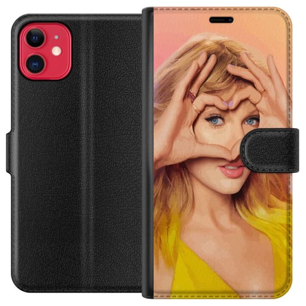 Kompatibel Tegnebogsetui til Apple iPhone 11 Taylor Swift
