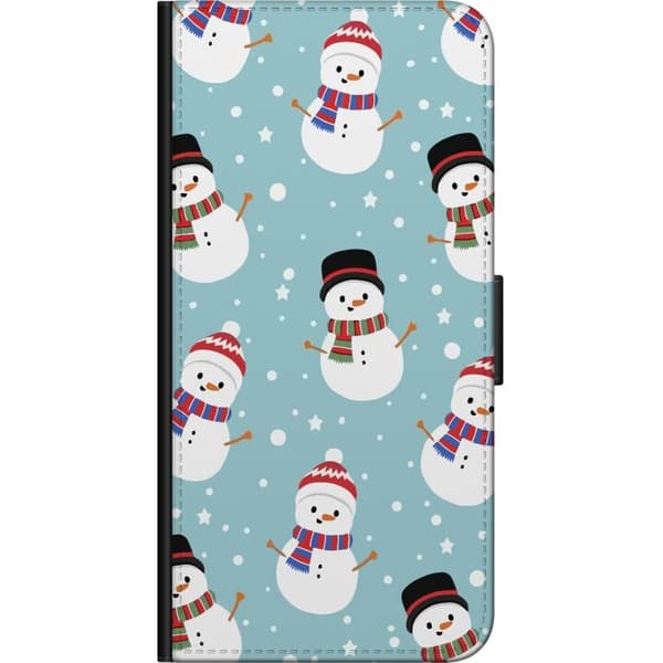 Kompatibelt Plånboksfodral till Samsung Galaxy A20s God Jul - Mönster