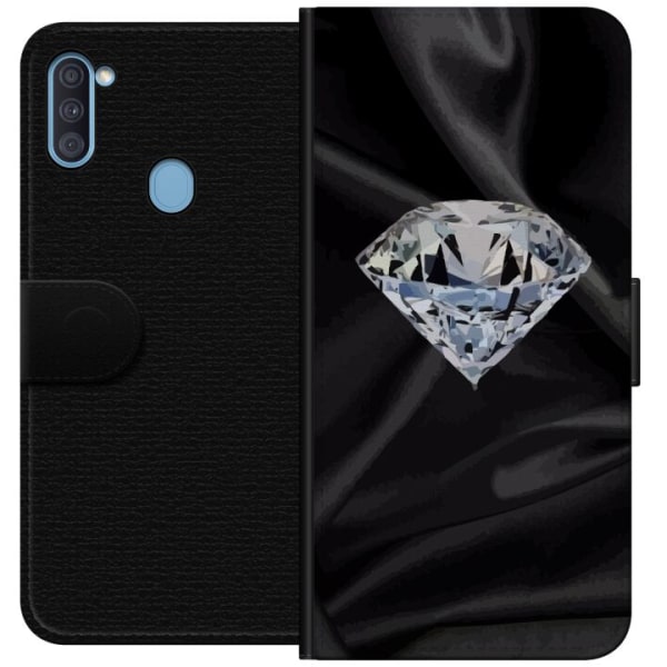 Samsung Galaxy A11 Plånboksfodral Silke Diamant
