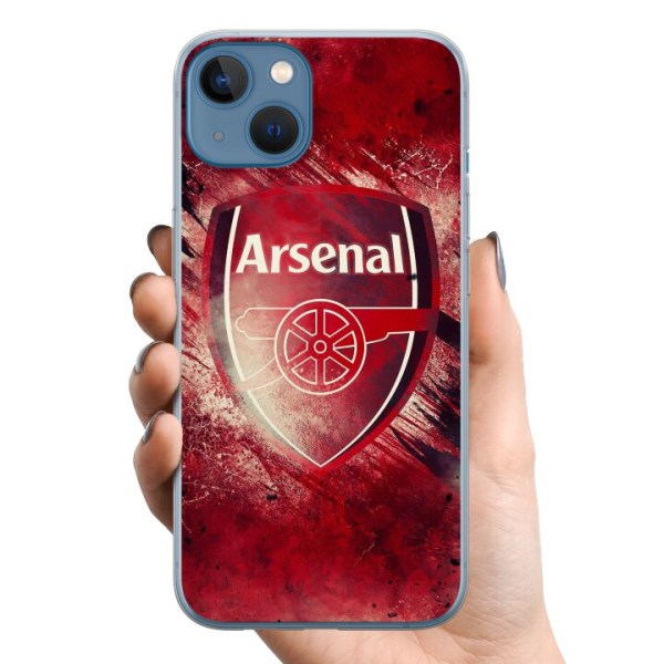 Apple iPhone 13 mini TPU Mobildeksel Arsenal Fotball