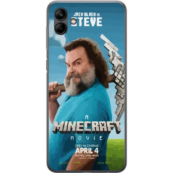 Samsung Galaxy A05 Läpinäkyvä kuori Minecraft-elokuva