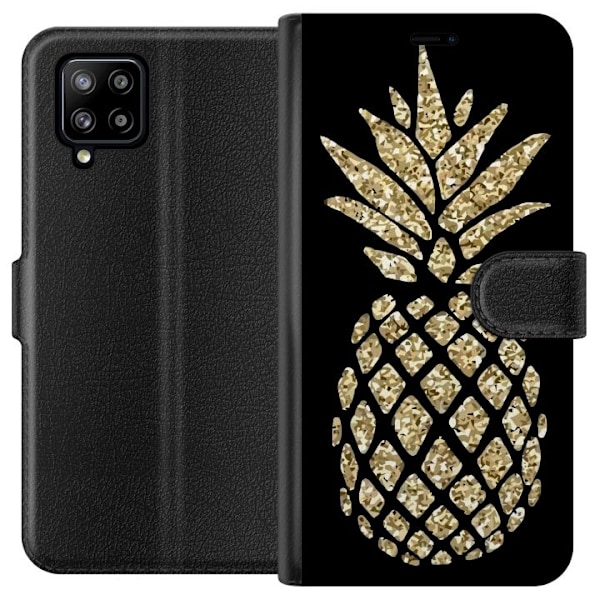 Samsung Galaxy A42 5G Plånboksfodral Ananas