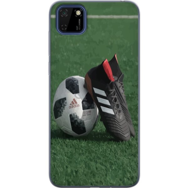 Huawei Y5p Cover / Mobilcover - Fotboll