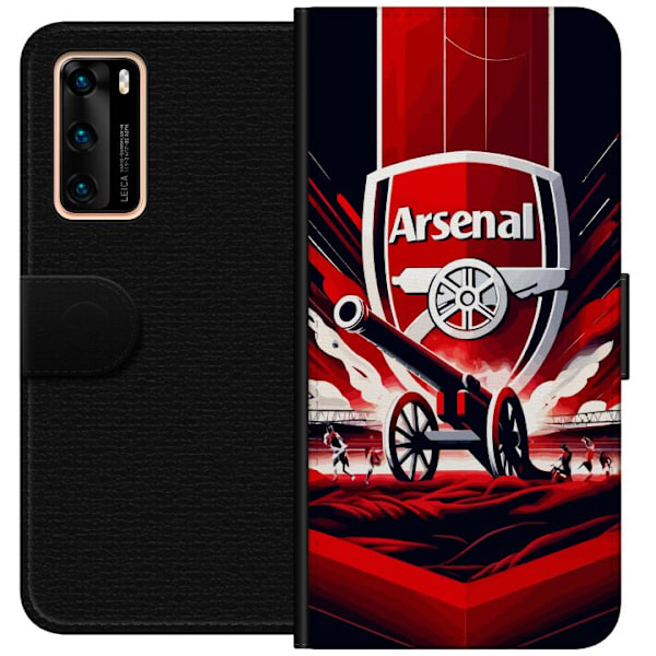 Huawei P40 Lommeboketui Arsenal