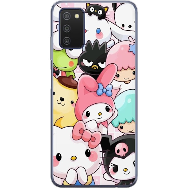 Samsung Galaxy A03s Gennemsigtig cover Kawaii Sanrio Crew