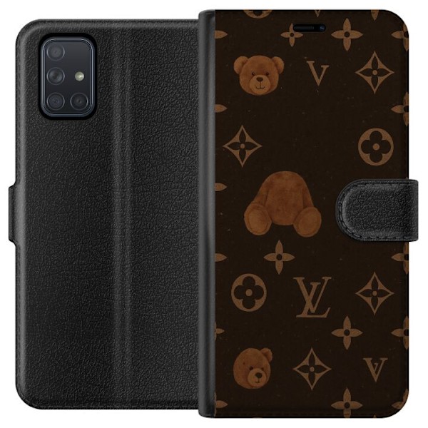 Samsung Galaxy A71 Tegnebogsetui Plush Luxe
