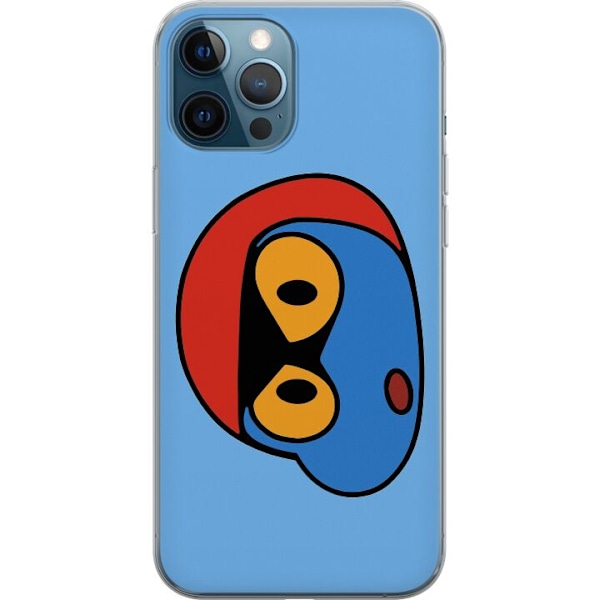 Apple iPhone 12 Pro Gjennomsiktig deksel Bold Bot Head