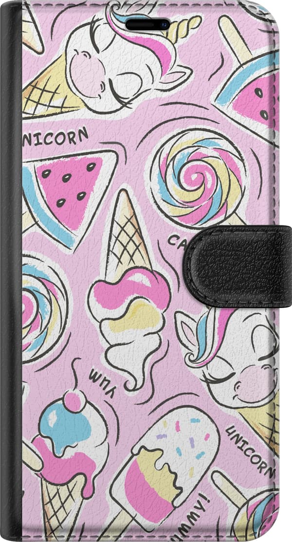 Kompatibelt Plånboksfodral till Apple iPhone 11 Unicorn Candy
