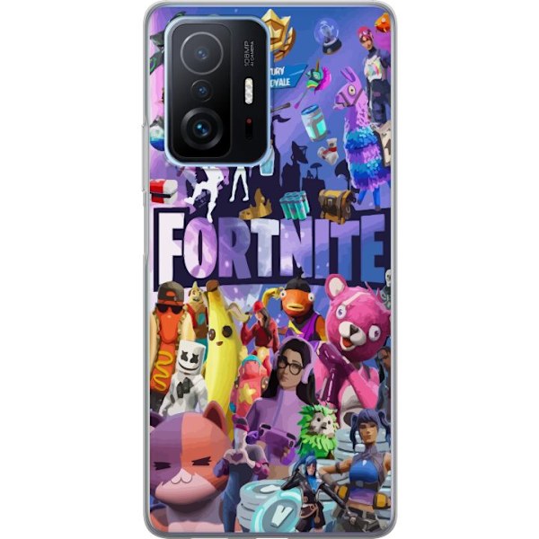 Xiaomi 11T Pro Läpinäkyvä kuori Fortnite