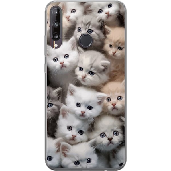 Huawei P40 lite E Gennemsigtig cover Katte