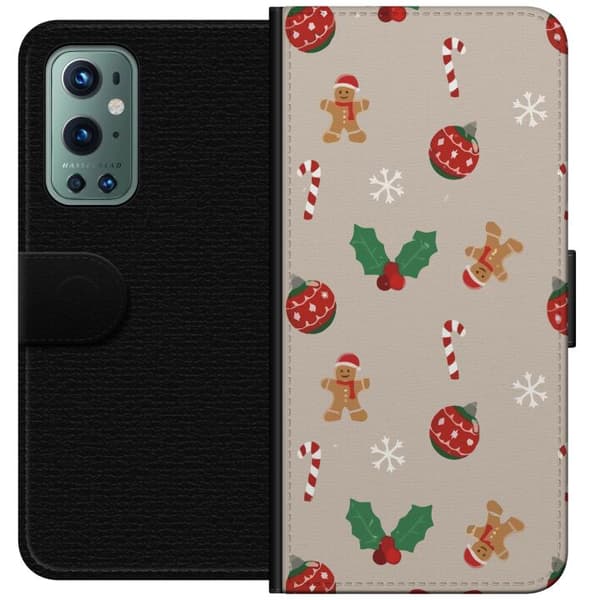 Yhteensopiva Lompakkokotelo OnePlus 9 Pro Joulu
