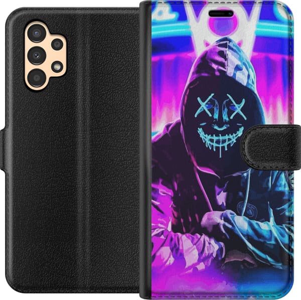 Kompatibel Tegnebogsetui til Samsung Galaxy A13 Roblox Marshmallow Adventure