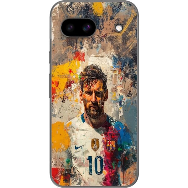 Google Pixel 8a Gennemsigtig cover Messi Art