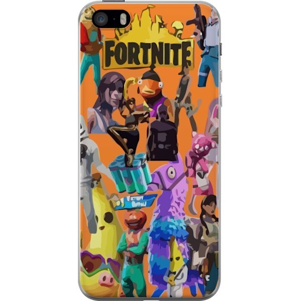 Apple iPhone 5s Läpinäkyvä kuori Fortnite