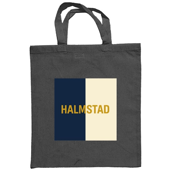 Kangaskassi | Kestävä Ostoskassi Kangasta Halmstad – jalka Tummanharmaa one size