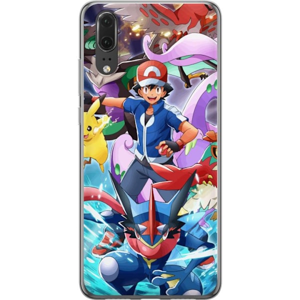 Huawei P20 Gennemsigtig cover Pokemon