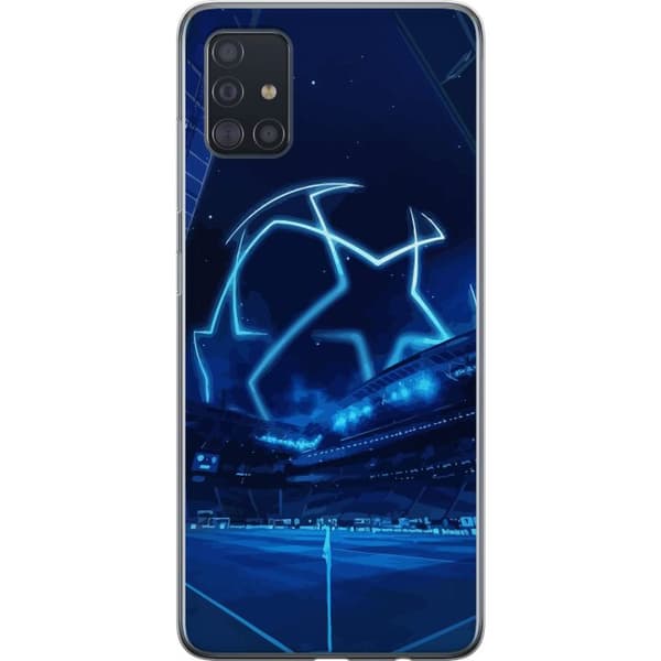 Kompatibel Mobilcover til Samsung Galaxy A51 Blå Bold