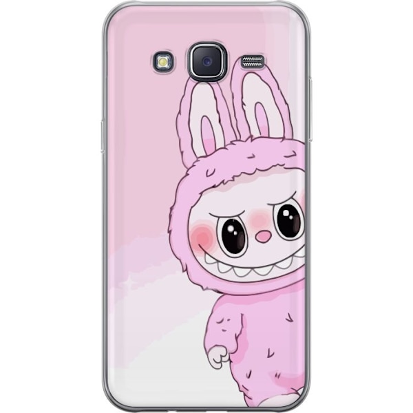 Samsung Galaxy J5 Genomskinligt Skal Labubu Bunny Series