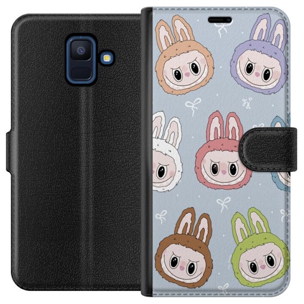 Samsung Galaxy A6 (2018) Plånboksfodral Labubu Star Pattern